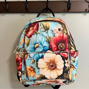 NWOT Tropical Floral Women's Backpack